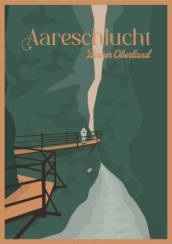 Berner Oberland: Aareschlucht