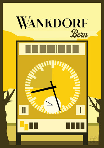 Bern: Wankdorf-Uhr